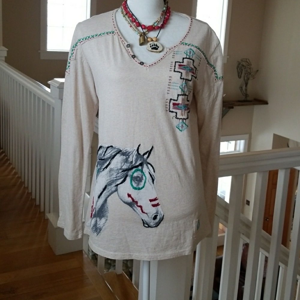 Double D Ranch Spirit Horse Embroidered